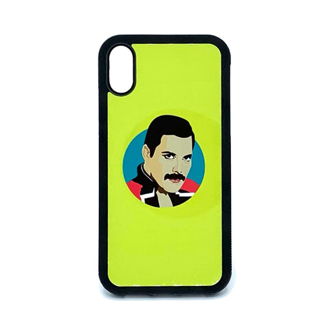 Freddie Mercury pride iPhone Case by XcaroX